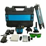 Nivela Laser 16 Linii 4D, 2 Acumulatori, Autonivelare 360°, Afișaj Digital, Laser Verde - imagine 7