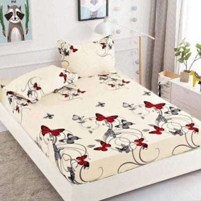 Husa de pat din finet este tesuta din material de calitate superioara, ultra rezistenta, care este foarte fina, dar tesuta strans.