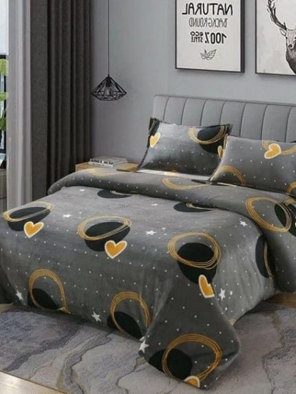 Lenjerie Cocolino ,Super Pufoasa , Pat Dublu 4 piese CC09