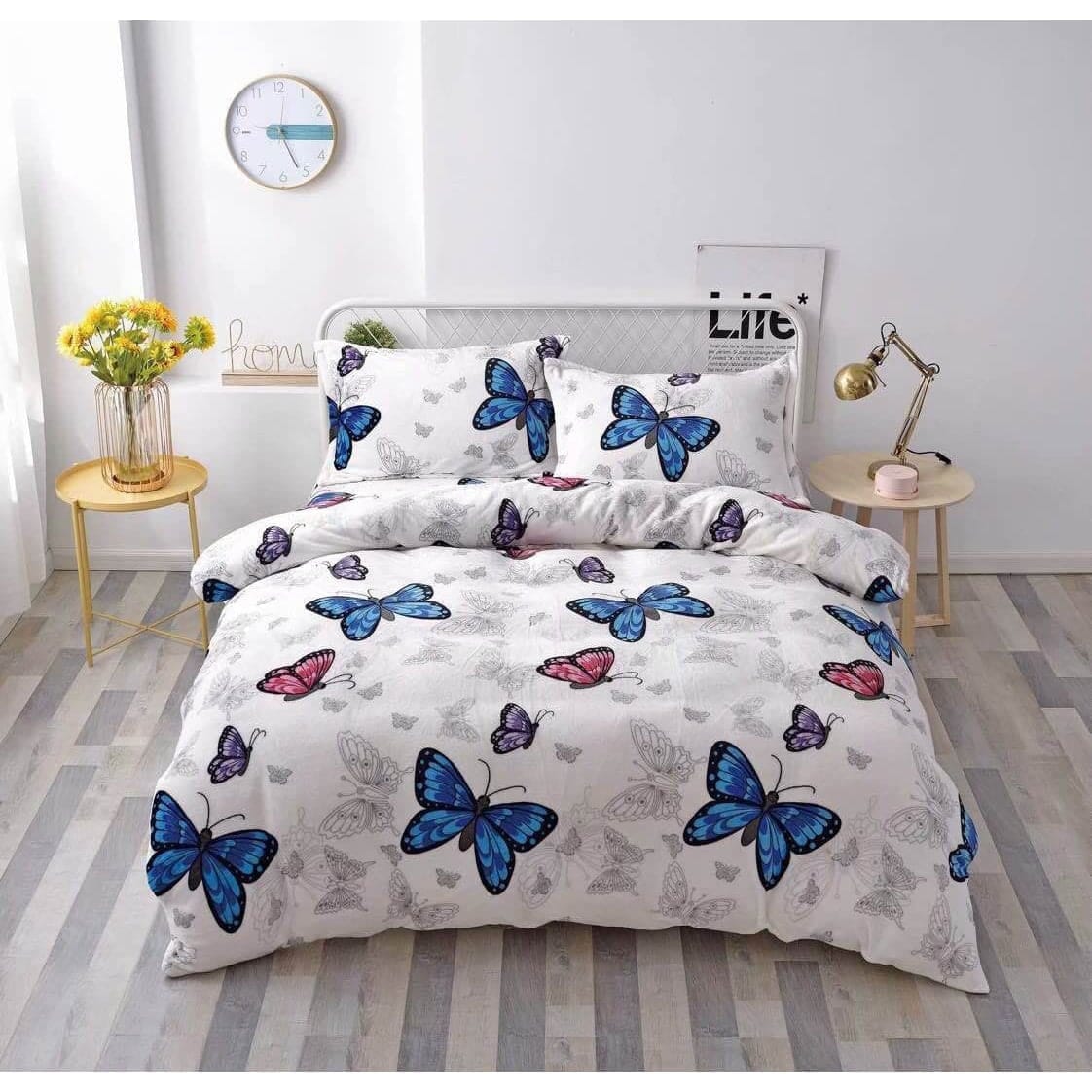 Lenjerie Cocolino ,Super Pufoasa , Pat Dublu 4 piese CC029