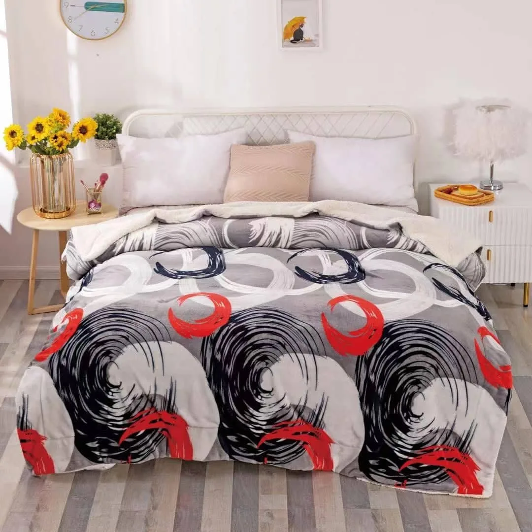 Patura cocolino cu blanita, pentru pat dublu, tip plic PAT3