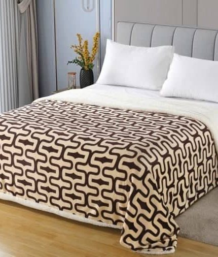 Patura cocolino cu blanita, pentru pat dublu, tip plic PAT2