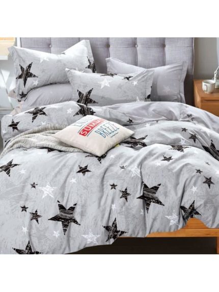 Lenjerie pat 1 Persoana, Bumbac Finet Superior, 4 Piese – Jojo Design – CL19
