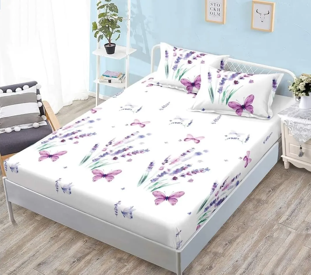 Husa Finet cu elastic si 2 fete de perna pentru saltea de 180 x 200 cm – HF11