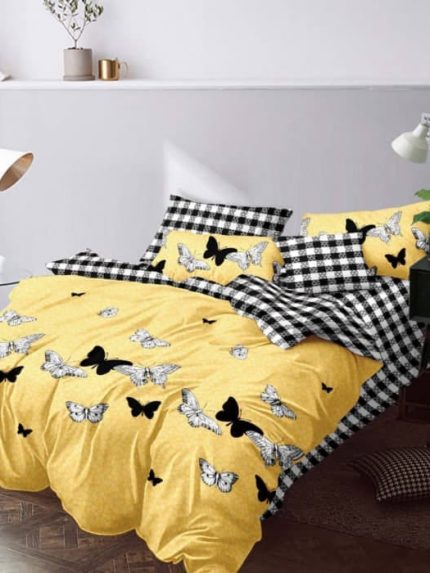 Lenjerie pat 1 Persoana, Bumbac Finet Superior, 4 Piese – Jojo Design – CL4