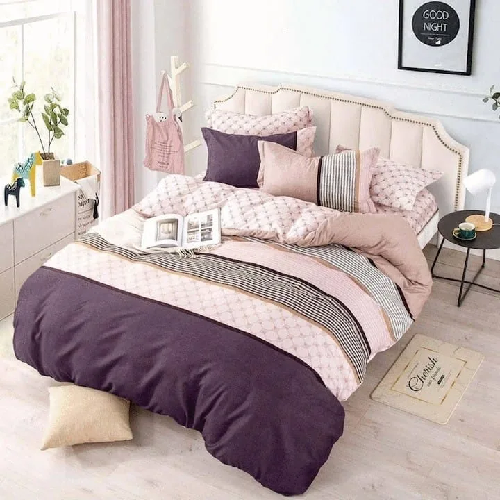 Lenjerie BUMBAC FINET, 6 piese, JOJO Home, multicolor FYN7