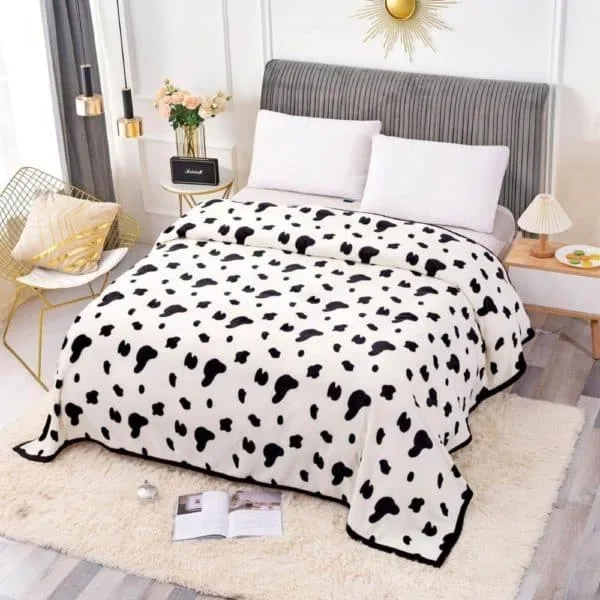 Patura Cocolino pufoasa cu margine, Jojo Home Pat Dublu 200×230 cm