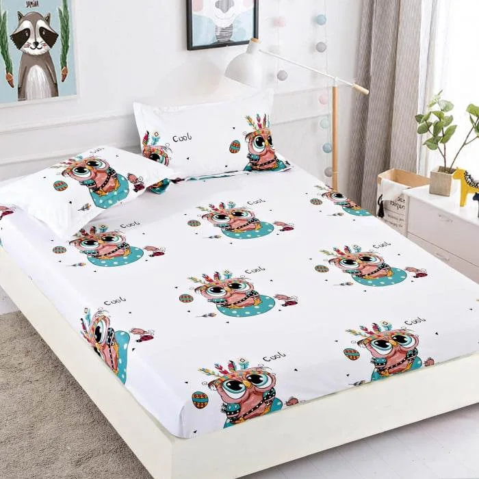 Husa de Pat din Finet cu Elastic si 2 Fete de Perna pentru Saltea de 180 x 200 cm, Jojo Home – HF18