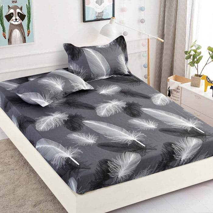 326779145_705975247742352_1523462237222727415_n Husa de Pat din Finet cu Elastic si 2 Fete de Perna pentru Saltea de 180 x 200 cm, Jojo – HF20 - imagine 1