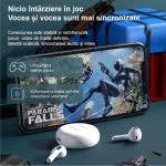 Casti Lenovo HT38, ear wireless, Bluetooth 5.0, Sport, reducere zgomot, TWS, Negru - imagine 9