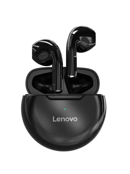 Casti Lenovo HT38, ear wireless, Bluetooth 5.0, Sport, reducere zgomot, TWS, Negru