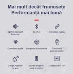 Casti Lenovo HT38, ear wireless, Bluetooth 5.0, Sport, reducere zgomot, TWS, Negru - imagine 3