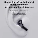 Casti Lenovo HT38, ear wireless, Bluetooth 5.0, Sport, reducere zgomot, TWS, Negru - imagine 10