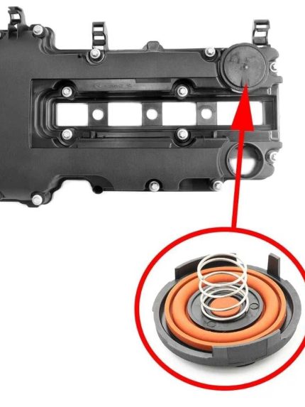 Supapa PCV (Valva PCV), Membrana Capac Supape Opel, Chevrolet, Vauxhall, A14NET, B14NET, 0607145, 55573746, 55561426