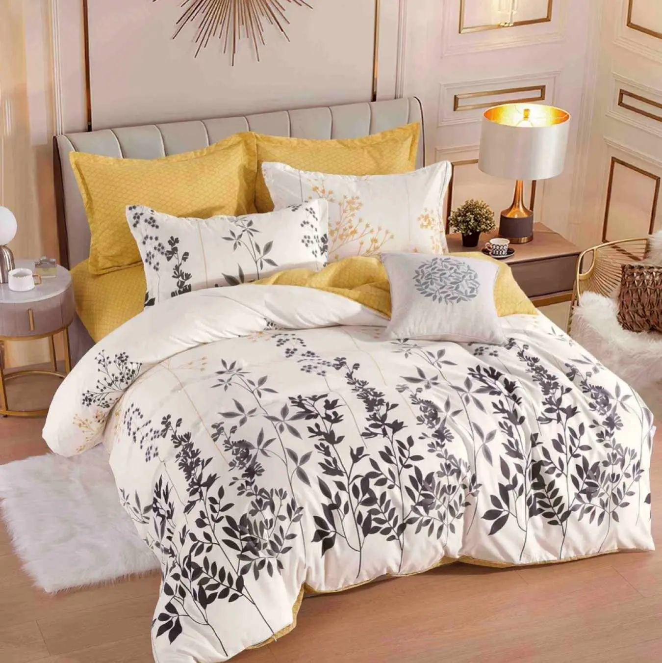 Lenjeriile de pat din finet sunt populare datorită texturii lor moi și confortabile