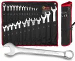 Set de 25 de chei combinate Onex German Style OX-252. Cheile sunt realizate din material Chrome Vanadium (CrV).