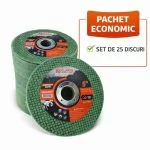 Disc verde de tăiere pentru metal/inox CLARYS, 125×1,2×22,23 mm - imagine 6