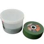 Disc verde de tăiere pentru metal/inox CLARYS, 125×1,2×22,23 mm - imagine 3