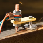 Masă magnetică pentru aparat de sudură – clemă de împământare cu magnet puternic - imagine 6