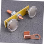 Masă magnetică pentru aparat de sudură cu 2 magneți – clemă de împământare cu fixare puternică - imagine 3